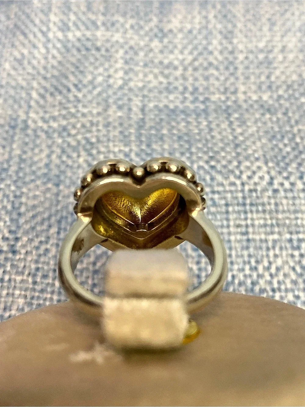 Brighton Heart Ring in Gold & Silver